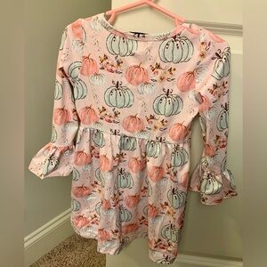 Pastel Pumpkin Dress 2T